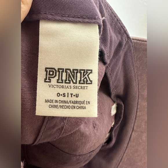 PINK by Victoria’s Secret Baseball Hat, women’s adjustable, Mauve - Picture 3 of 3